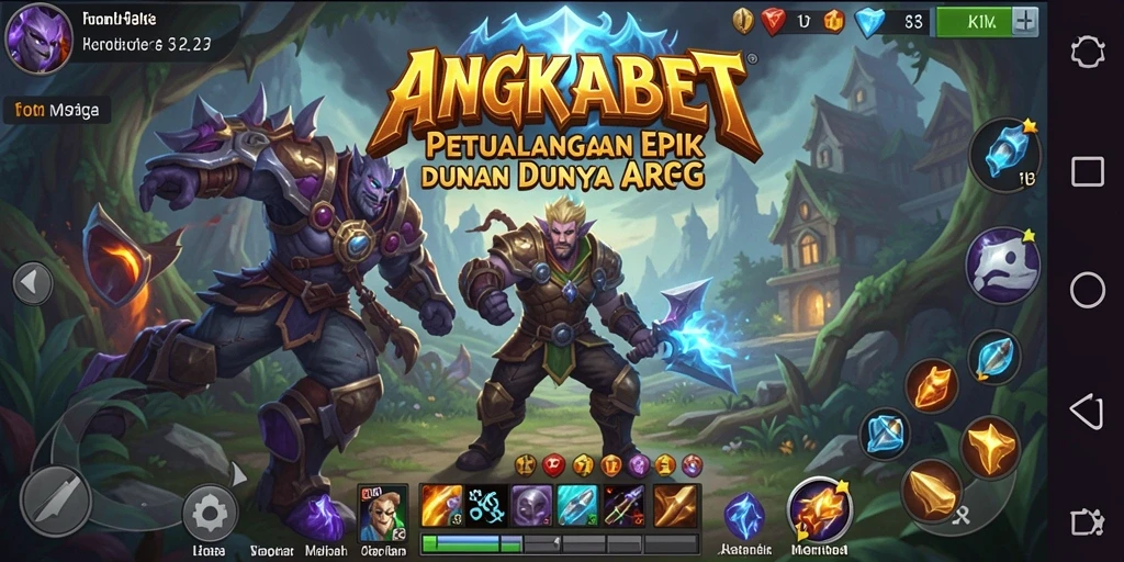 Gameplay ARPG yang seru dan penuh tantangan.