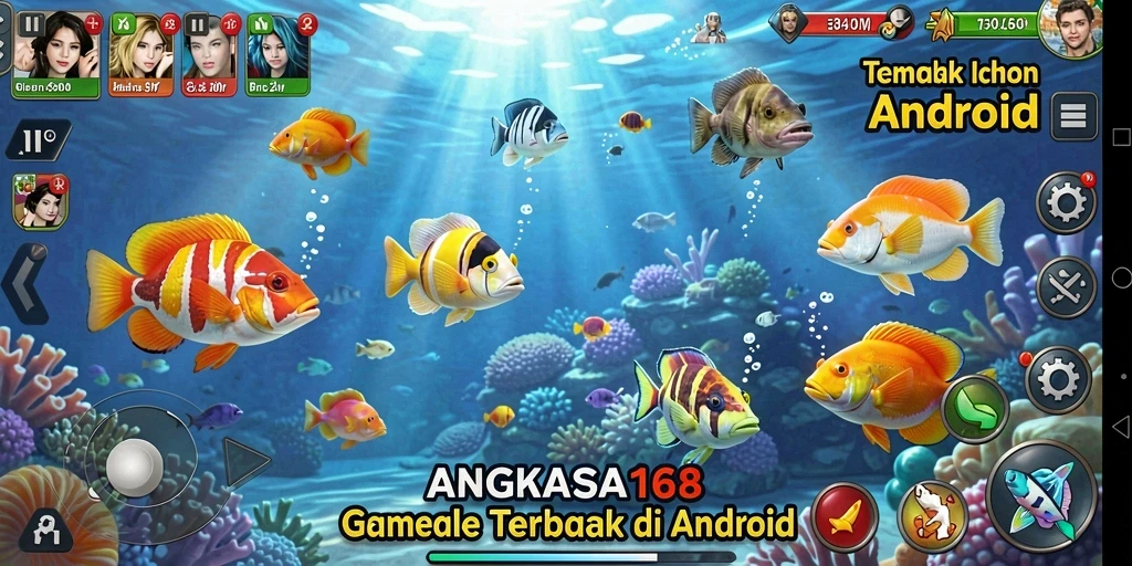 Tangkapan layar gameplay seru ANGKASA168 di lautan.