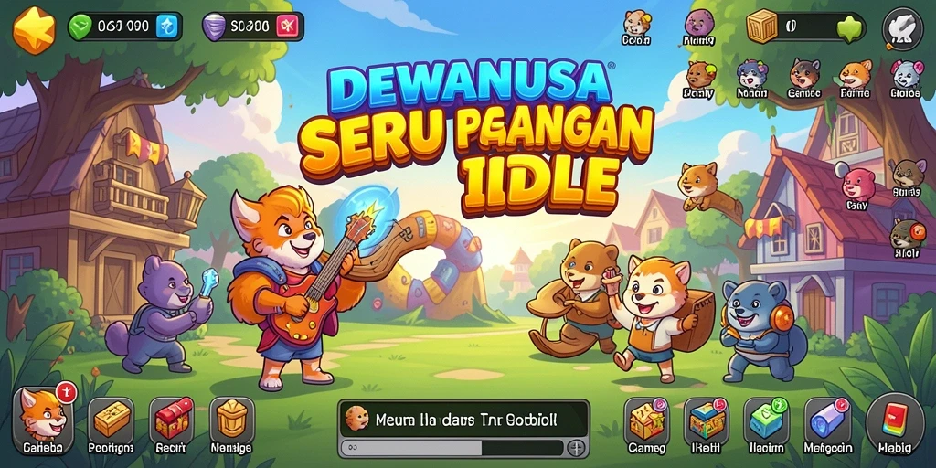 Tampilan gameplay seru dan menarik dalam DEWANUSA.