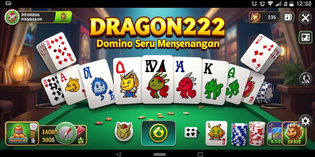 Tampilan gameplay seru di DRAGON222 dengan teman-teman.