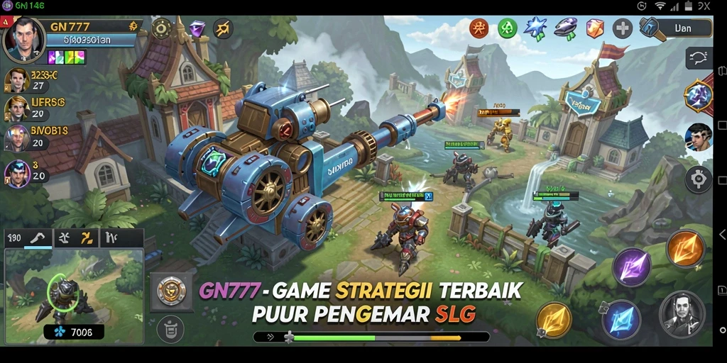 Tampilan gameplay menarik dari GN777 dengan elemen strategi yang mendalam.