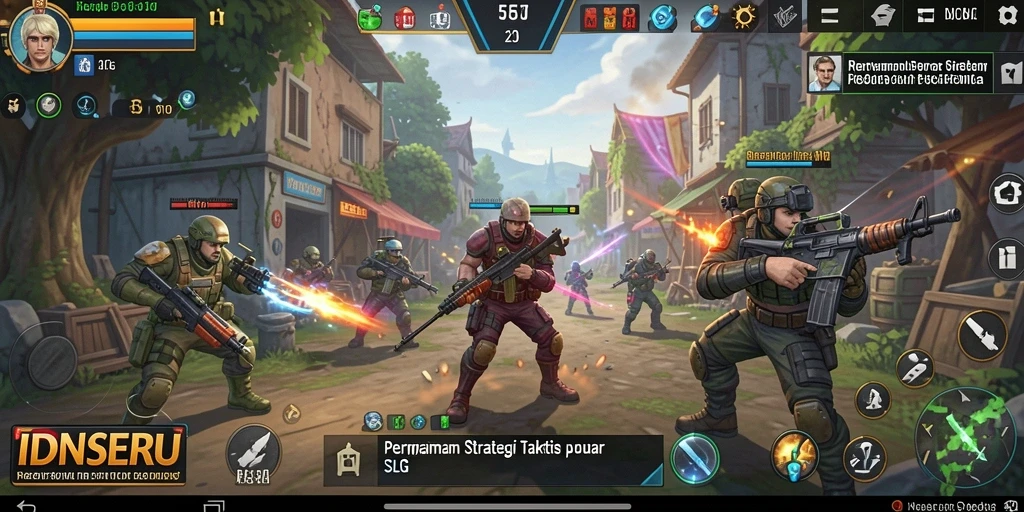 Tampilan gameplay menarik dari IDNSERU yang penuh strategi.