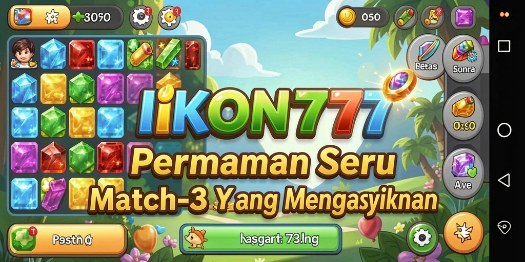 Tampilan gameplay seru dari IKON777 yang penuh tantangan.