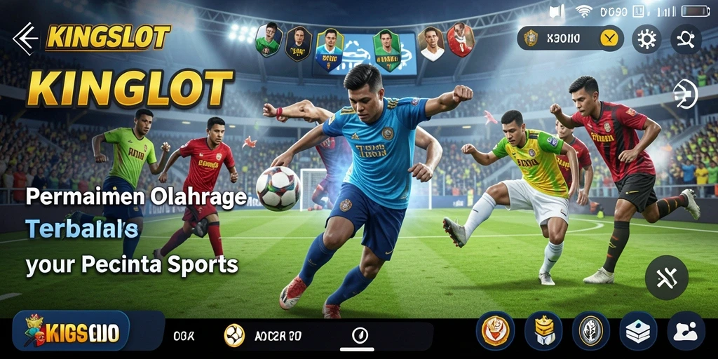Tampilan gameplay KINGSLOT yang menarik dan kompetitif.