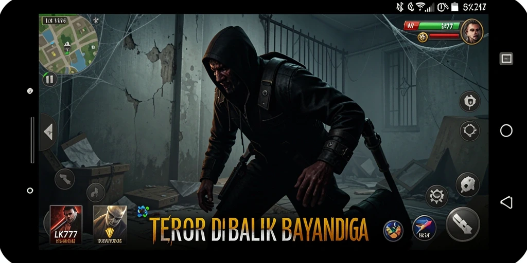 Screenshot gameplay LK777 yang mencekam dan menyeramkan.