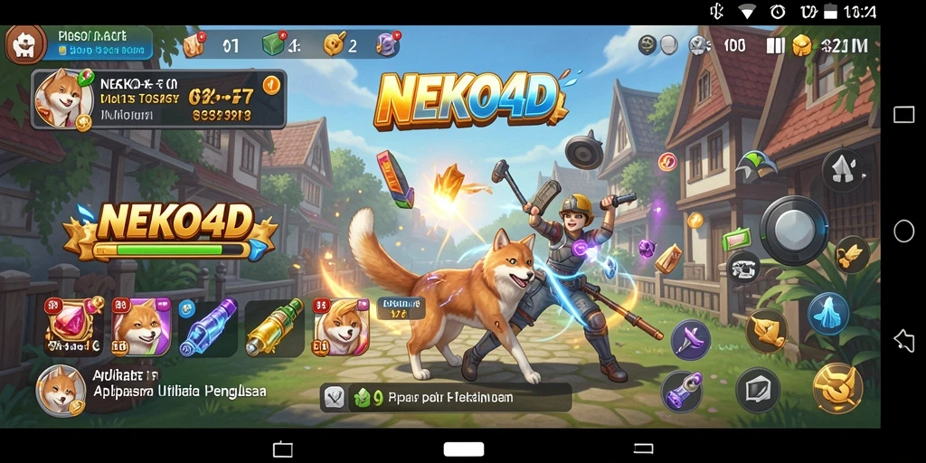 Tampilan fitur manajemen waktu dalam NEKO4D.