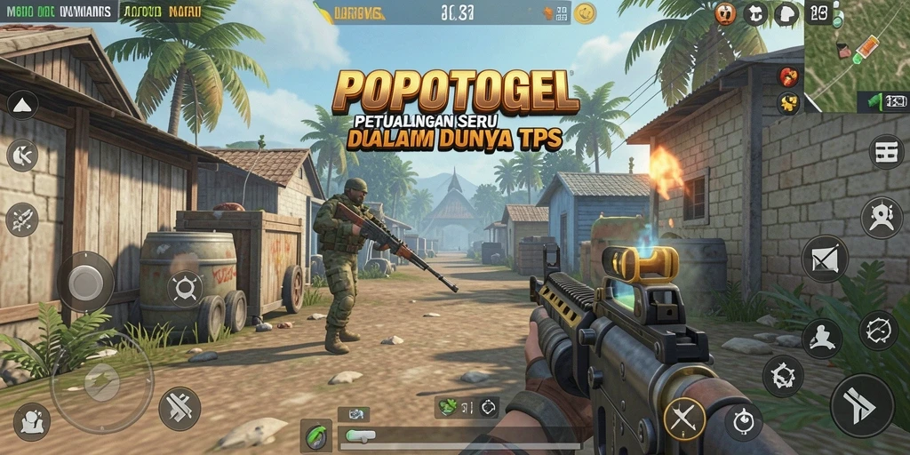 Gameplay seru dalam aksi di POPOTOGEL dengan grafis menawan.