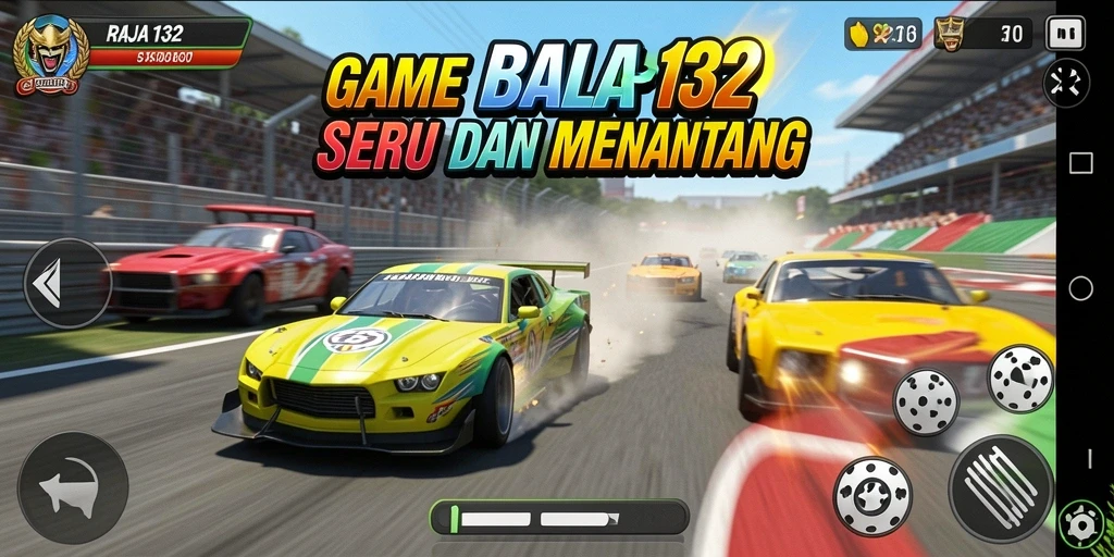 Gambaran gameplay RAJA132 yang penuh aksi dan kecepatan tinggi.