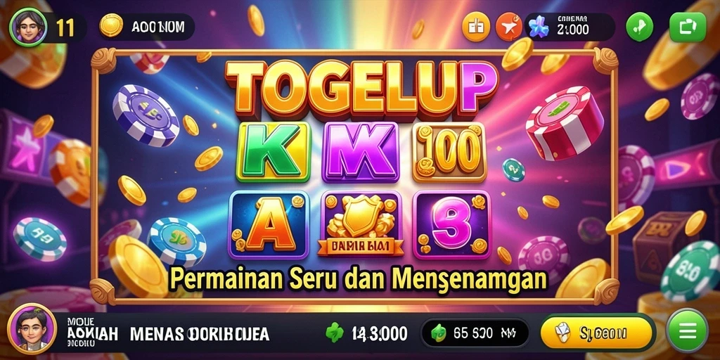 Gameplay menawan dari TOGELUP yang memukau di layar.