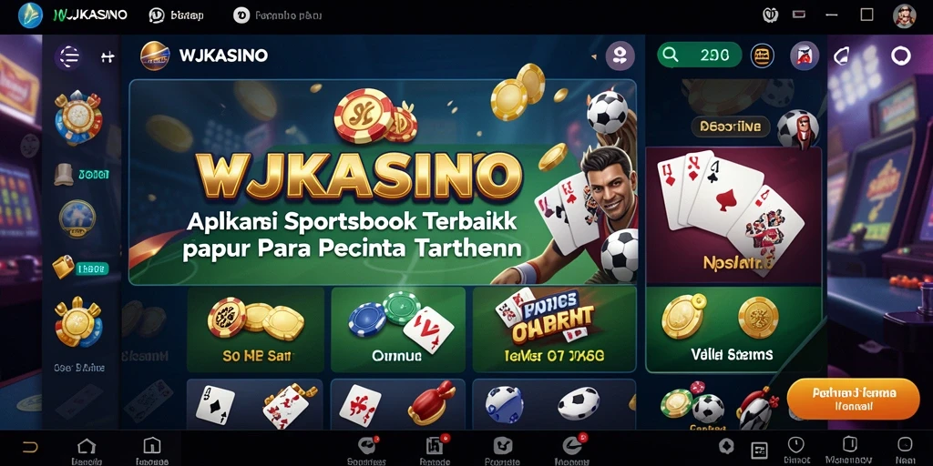 Tampilan gameplay yang menarik di WJKASINO dengan berbagai pilihan taruhan.