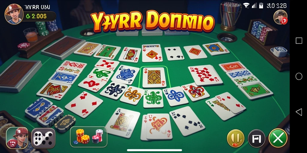 Tampilan screenshot permainan YYRR yang menarik dan seru.